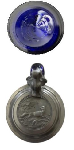 Bohemian Cobalt-Blue Stein Details